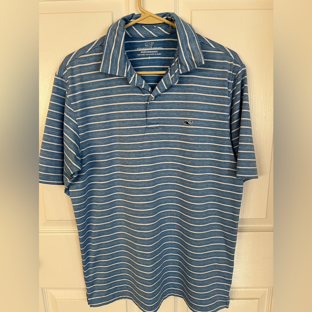 Men’s Vineyard Vines Performance Polo, size Small. Like new!